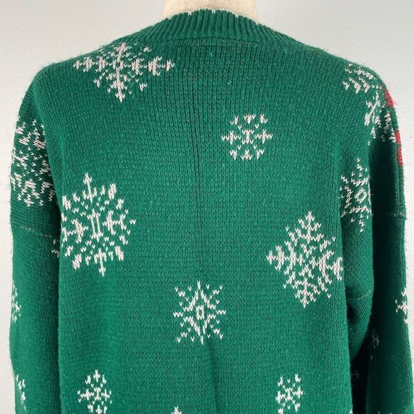 Vintage Snowman Sweater Size M - Picture 6 of 8